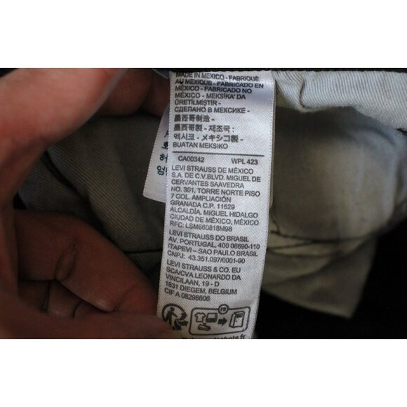 Levi's x Denim Tears Mens 34 x 34 Cotton Wreath 501 Jeans F1300 - Picture 8 of 13